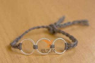 用线编手链视频,跟随视频轻松学会用线编织时尚手链